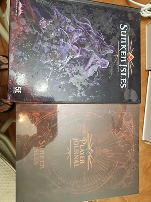 NEW SEALED SUNKEN ISLES~ RPG 5E Compatible Hardcover W PLAYER JOURNAL