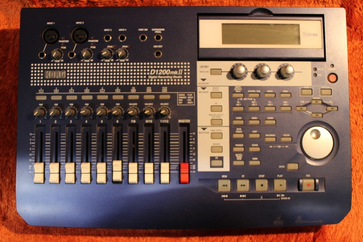 KORG マルチトラックレコーダー D1200MKⅡ USED KORG D-1200 mkⅡ Digital Recording Studio d1200 mkii