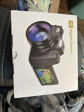 4K Digital Camera,Vlogging Camera with WiFi for YouTube, Autofocus Photos