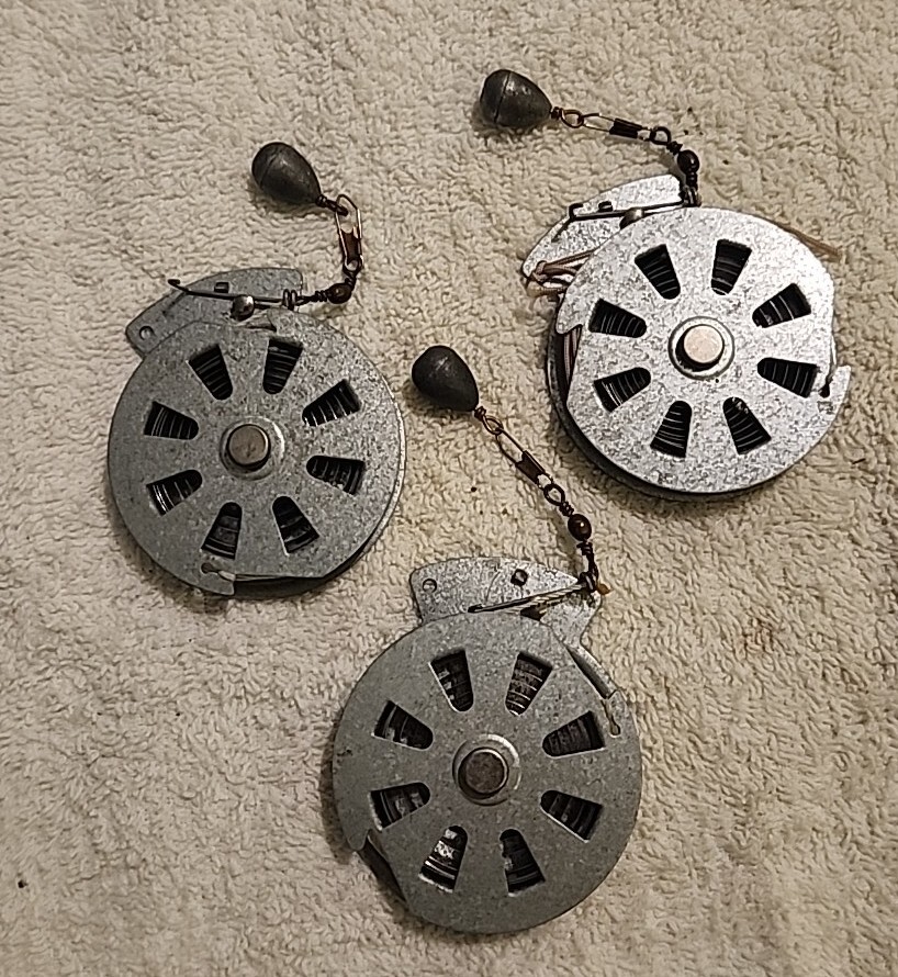 3 Mechanical Fisher's Yo Yo Fishing Reels eBay