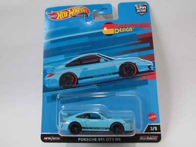 HOT WHEELS PREMIUM PORSCHE 911 GT3 RS CAR CULTURE DEUTSCHLAND