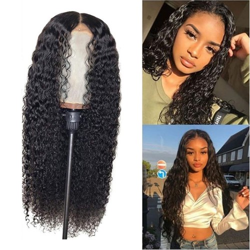 Peruvian Curly Human Hair Wig Glueless Lace Front Human Hair - Picture 31 of 39