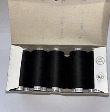 Gutermann Polyester Sewing Thread Mara 120 - 10 x 1000m in Colour 1274 Black