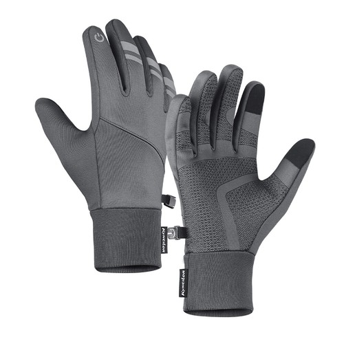 Winter Gloves Men Women Motorcycle Racing Riding Touch Screen Gloves Reflective - Picture 12 of 12
