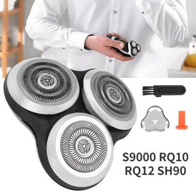 3 in 1! Ersatz-Rasiererköpfe für Philips Norelco Serie S9000 RQ10 RQ12 SH90