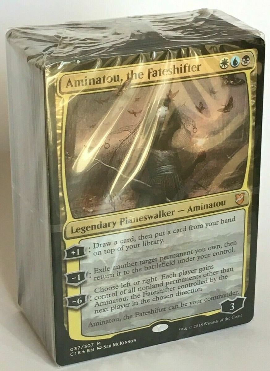 mtg aminatou commander deck Duskmourn Aminatou, Veil Piercer (Commander) 100+ Box for Magic: Ultra PRO International That post from yesterday called