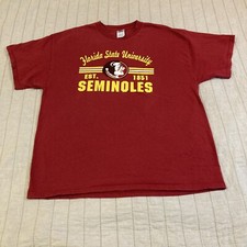 Vtg 90s Florida State Seminoles National Champions T Shirt Size XL Delta Pro