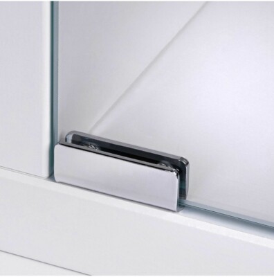 Cerniere Per Porte In Vetro Senza Telaio - 4 Pezzi Regolabili Con Viti, Per Vetri Spessi 3-7mm, Ideali Per Docce E Mobili