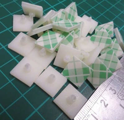 Self adhesive PCB mount stand off mounts 14x14x9mm 3m adhesive 