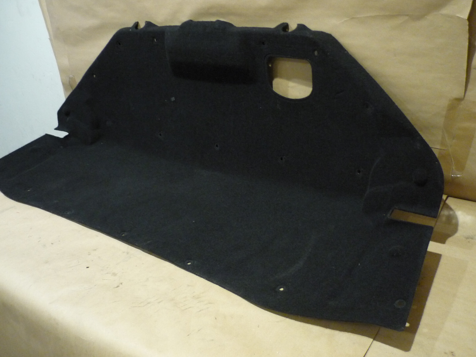 Ferrari California - Rear Trunk Carpet Liner - Black P/N 69772100