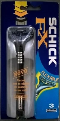 Schick FX Razor Blade Handle Shaver Fits Performer Diamond Sports 3 Cartridges