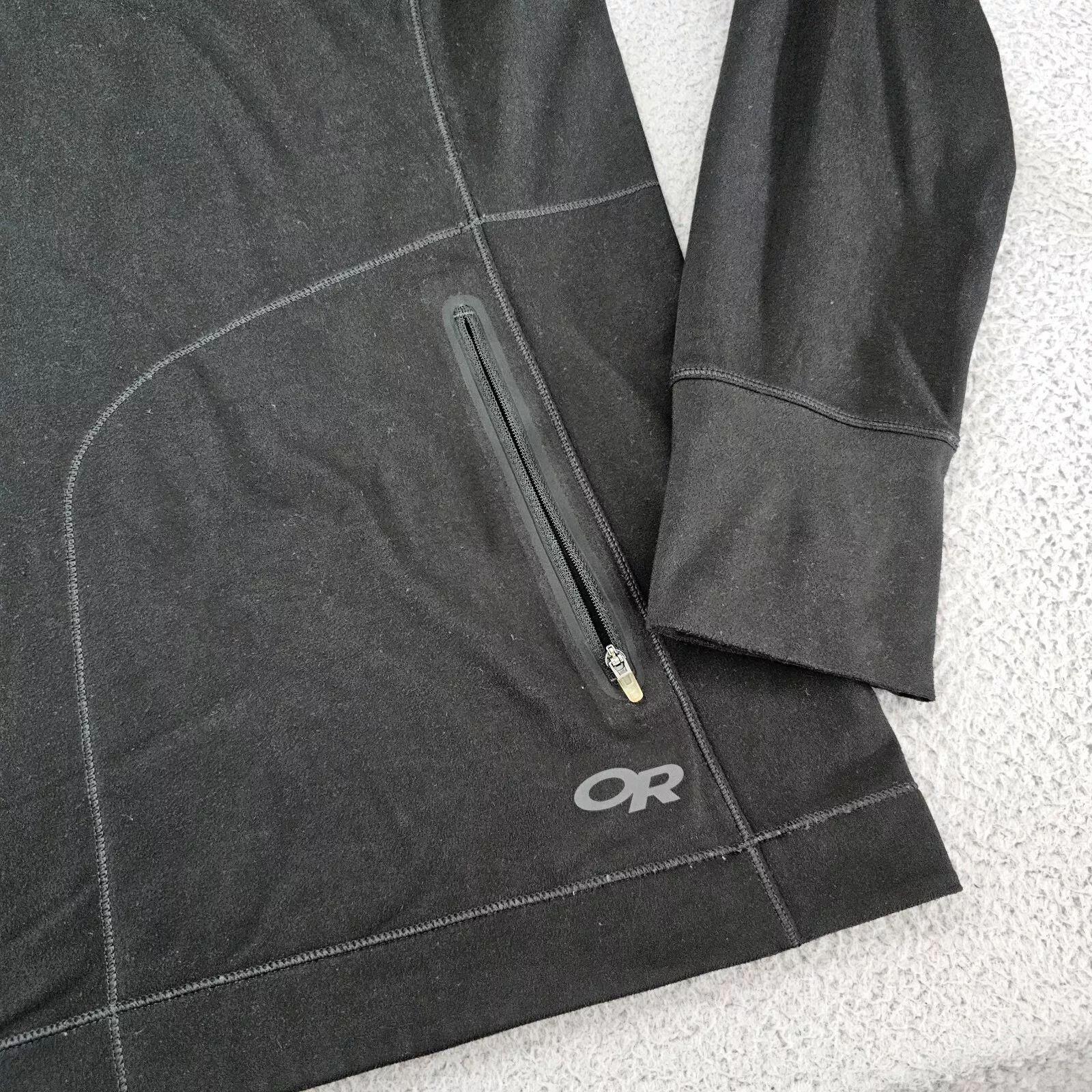 outdoor-research sweater 1/2 zip sweatshirt base-layer
