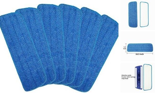 Microfiber Spray Mop Replacement Heads for Wet/Dry Mops Floor Cleaning Pads