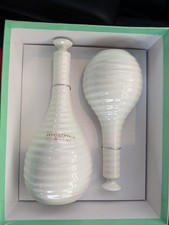 Portmeirion Sophie Conran White Cruet Oil & Vinegar Dispenser Bottles NEW IN BOX