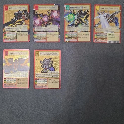 Digimon Card Alphamon 6-Piece Set Japan