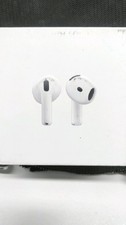 Apple Airpods 4 Wireless Earbuds White Bluetooth Touch Control Sound-Isolation