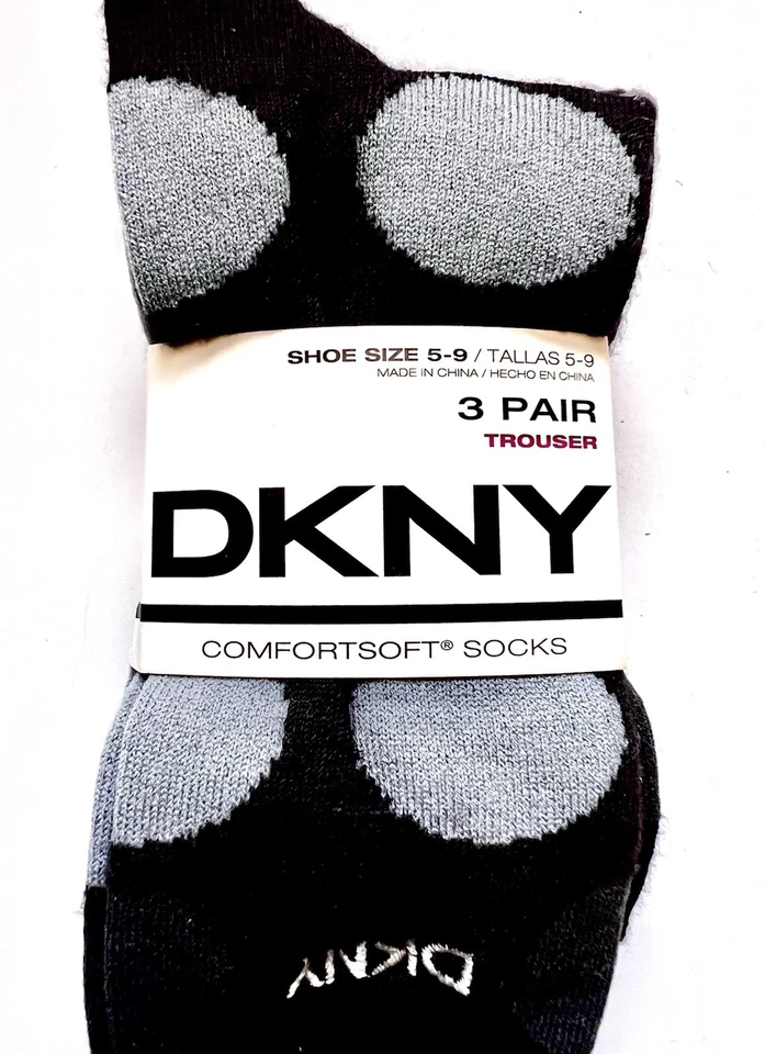 Nuevo paquete de 3 calcetines pantalón Dkny para mujer talla 5-9.  Foto 2 de 4