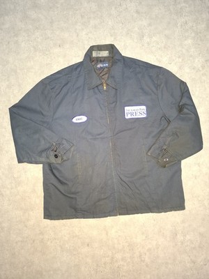 Dickies 90s Vintage Work Jacket 2XL Patched Made in Mexico YKK USA Ref 75