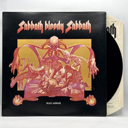Black Sabbath - Sabbath Bloody Sabbath - 1973 UK 1st Press VG++ Ultrasonic Clean