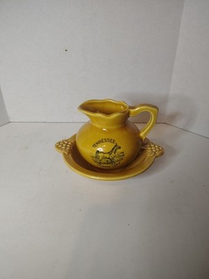 Tennessee Walking Horse Vintage Mini Pitcher & Saucer Set