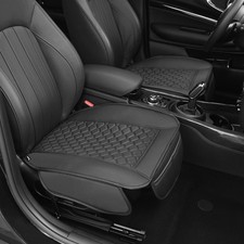 Luxury Leather Car Seat Covers, Anti-Slip  Waterproof, Full Protection with ...