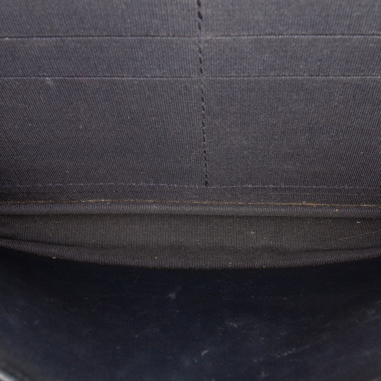 Authenticated Chanel CC Square Stitched Calfskin … - image 4