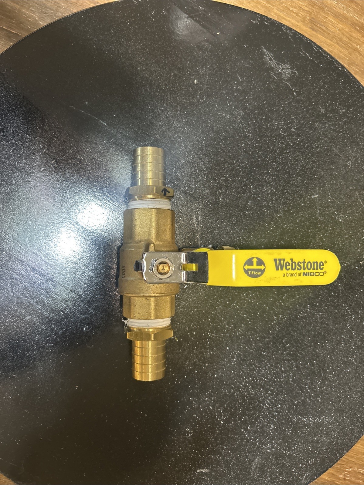 Webstone Brass Ball Valve with Drain and Hose Bibb One Inch