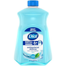 Dial Antibacterial Liquid Hand Soap Refill, Spring Water, 52 fl oz 0.17 per fl oz