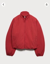 BNWT - M&S Stormwear Lightweight Funnel Neck Gathered Jacket - Size M