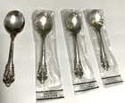 WALLACE GRANDEBAROQUE STERLIING SILVER SOUP SPOON LOT