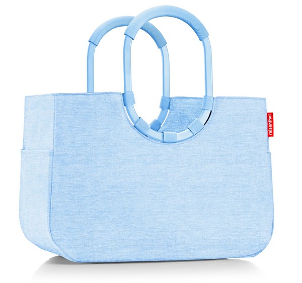 Reisenthel Loopshopper L Tasche Einkaufstasche Frame Twist Powder Blue OR4120-image