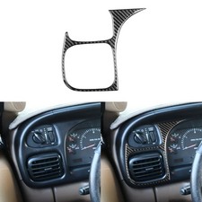 Cubierta del panel de interruptor de faros de fibra de carbono para Dodge RAM 1500 2500 3500 1998-2002