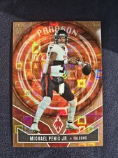 2025 Panini Phoenix Michael Penix Jr Paragon Bronze Pandora /125 #17 Falcons SP