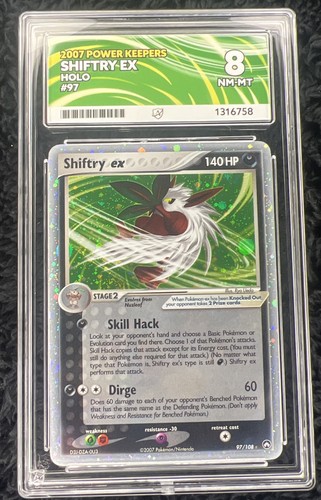 Shiftry ex graded ACE 8 for sale on eBay