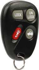 Key Fob Keyless Entry Remote Fits 2001-2005 Impala Mo Size 1-packcolor Black