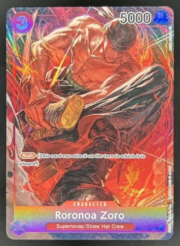 Roronoa Zoro 2022 Roronoa Zoro #OP01-025 Alt Art