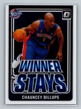 Chauncey Billups 2024-25 Donruss Optic #18 Winner Stays Detroit Pistons