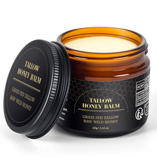 Beef Tallow, Beef Tallow Skin Care with Honey, Tallow and Honey Balm For Dry