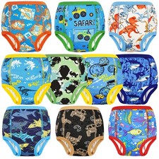 MooMoo Baby Training Underwear 10 Packs Absorbent Potty Training Pants for Boys