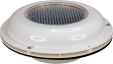 MARINE BOAT SOLAR POWERED 8.5" WHITE VENTILATOR ODM