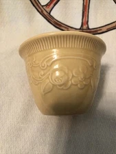 Vtg Yellow Genuine Oven Serve Ware TS&T Custard Dessert Cup Ramekin Bowl USA