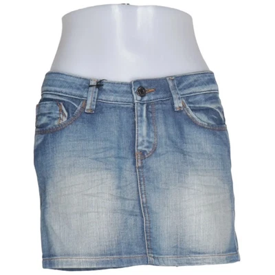 Madonna, Jeansrock, Größe: M, Blau, Baumwolle, Einfarbig, Denim, Damen #7eN - Bild 1 von 4