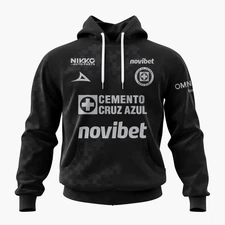 Personalized LIGA MX Cruz Azul Hoodie 2025- 26 Third Fullsize 
