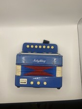 Schylling Kids Blue Accordion WORKS 