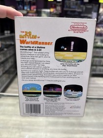 3-D WorldRunner - 5-Screw (Nintendo Entertainment System) NES CIB Complete