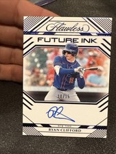 Ryan Clifford 2024 Panini Flawless 11/15 Autograph New York Mets