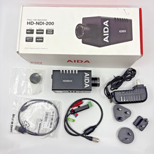 AIDA Imaging HD-NDI-200 Full HD IP / NDI|HX2 POV Camera with 4mm HD Lens