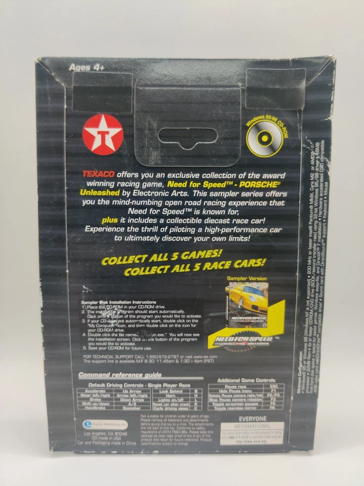 Texaco Need For Speed Porsche Unleashed #28 Ricky Rudd coche de carreras 1:64 Foto 2 de 4