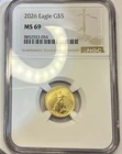 Photo of a 2026 American Gold Eagle 1/10 oz from an eBay listing that sold on Jul 15, 2026