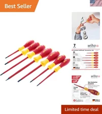 7-Piece Insulated SoftFinish Screwdriver Set for Ultimate Safety and Control